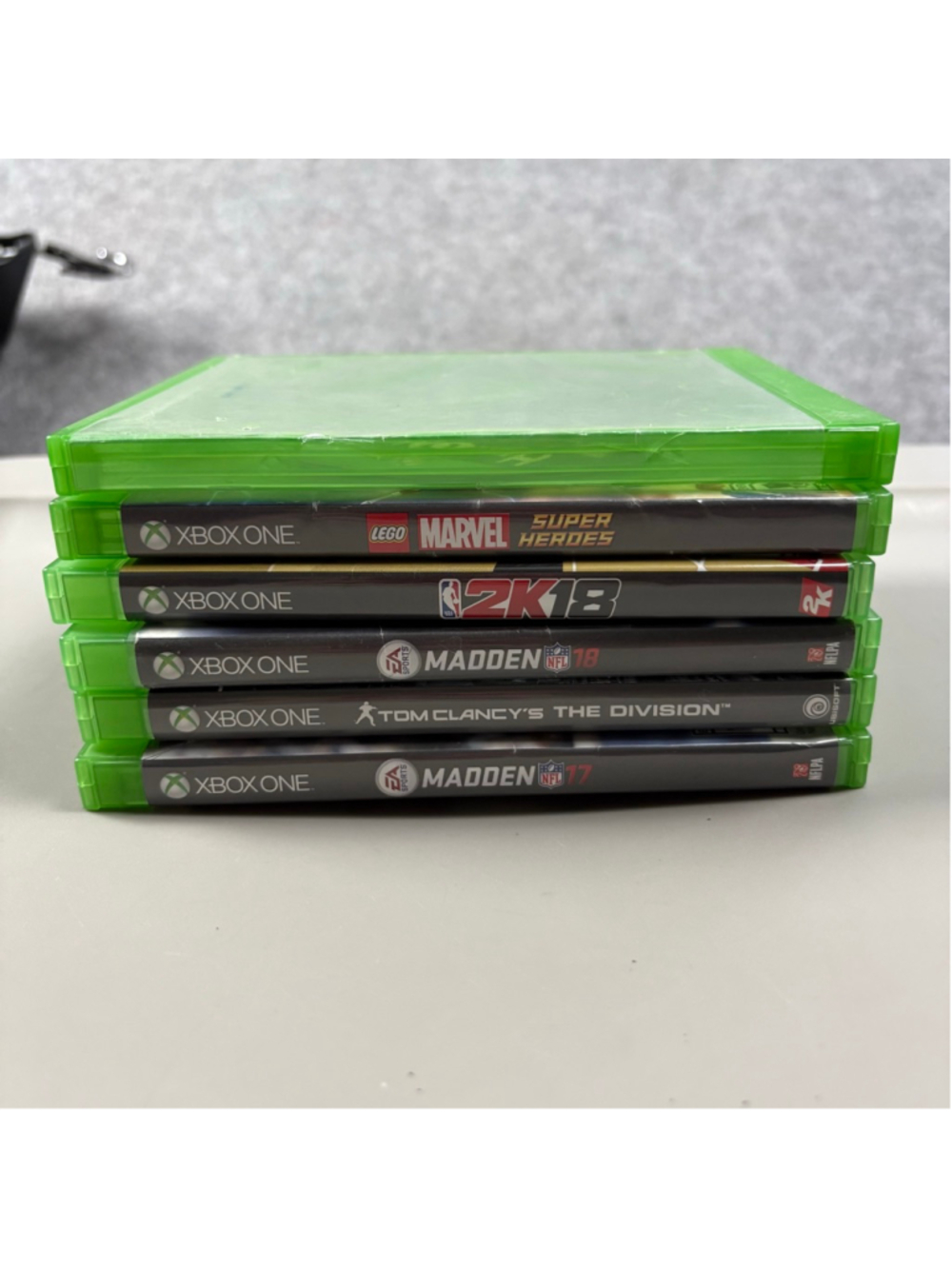 Xbox One Game Lot Of 6 LEGO Marvel Madden 17 18 NBA 2K17 Division